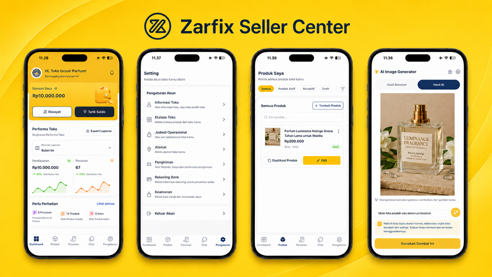Zarfix Seller Center